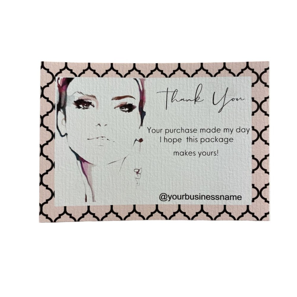 Packaging Thank You Cards for Packages